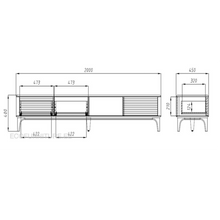 Lae piltide sirvija TV alus Salt 11212