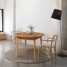 Lae piltide sirvija Söögilaud Scan Ø100 cm 9280