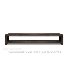 Lae piltide sirvija TV laud Kirea 3 9776-2 must õli
