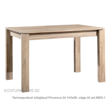 Lae piltide sirvija Söögilaud Provence 04 140x90 9885