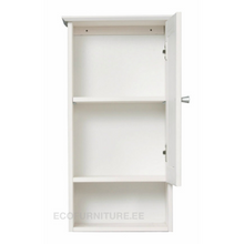 Lae piltide sirvija kitsas uksega seinakapp