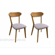 Lae piltide sirvija tammest söögitoolide komplekt