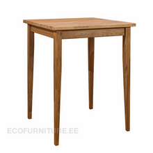 Lae piltide sirvija tammepuidust baarilaud 80x80