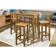 Lae piltide sirvija Tammepuidust baarimööbli komplekt