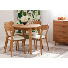 Lae piltide sirvija Pikendatav söögilaud Basel 110-160x110 cm 9221+ 4 tooli Irma 9150