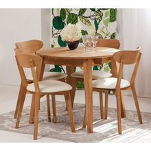 Lae piltide sirvija Pikendatav söögilaud Basel 110-160x110 cm 9221+ 4 tooli Irma 9150