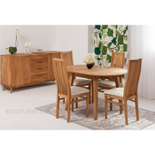 Lae piltide sirvija Pikendatav söögilaud Basel 90-130x90 cm 9220