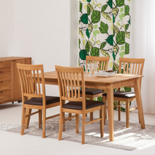 Lae piltide sirvija Söögilaud Genf 160x90 cm 9236 + 4 tooli Ronny 9162