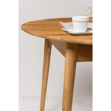 Lae piltide sirvija Söögilaud Scan Ø100 cm 9280 + 4 tooli Irma 9150