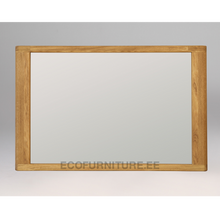 Lae piltide sirvija puidust raamiga peegel