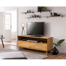 Lae piltide sirvija tammepuidust TV laud Scan