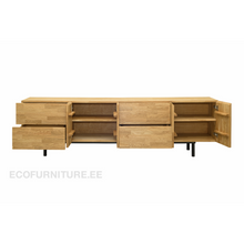 Lae piltide sirvija tammepuidust TV laud Varta 9733 õli