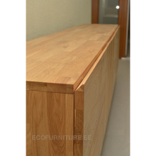 Lae piltide sirvija tammepuidust TV laud Varta 9733 õli