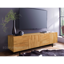 Lae piltide sirvija tammepuidust TV laud Varta 9733 õli