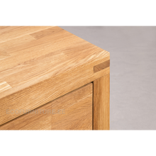 Lae piltide sirvija tammepuidust TV laud Merle 2 õli