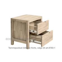 Lae piltide sirvija tammepuidust Öökapp Horte 9783 valge õli
