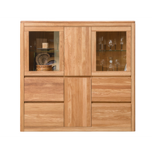 Lae piltide sirvija puidust kapp