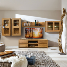 Lae piltide sirvija  tammepuidust täispuitmööbel