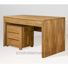 Lae piltide sirvija tammepuidust kontorimööbel