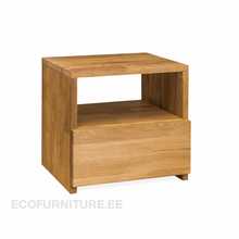 Lae piltide sirvija puidust öökapp magamistuppa