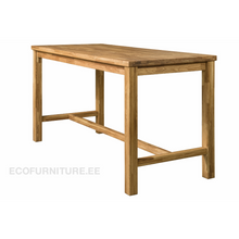 Lae piltide sirvija Kõrge tammepuidust baarilaud