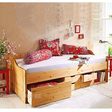 Lae piltide sirvija Pelle voodi 90x200, lakitud