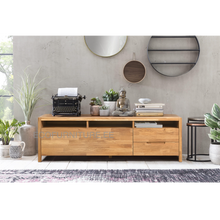 Lae piltide sirvija tammepuidust TV alus Horte 2 õli