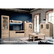 Lae piltide sirvija tammepuidust lausenne lux valge elutuba