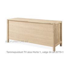 Lae piltide sirvija tammepuidust tv alus horte valge õli