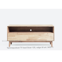 Lae piltide sirvija tammepuidust tv alus 9431-1