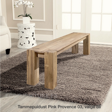 Lae piltide sirvija tammepuidust Pink Provence 03 valge õli