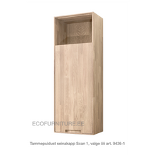 Lae piltide sirvija tammepuidust Seinakapp Scan 1 9426-1 valge õli