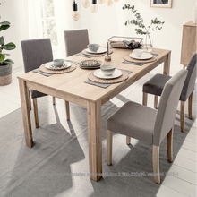 Lae piltide sirvija tammepudiust Pikendatav söögilaud Liina 2 160-220x90 9275-1 valge õli