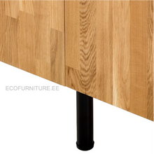 Lae piltide sirvija tammepuidust TV laud Varta 9733 õli