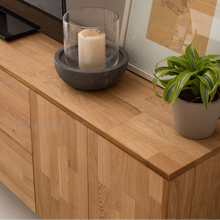 Lae piltide sirvija tammepuidust TV laud Varta 9733 õli