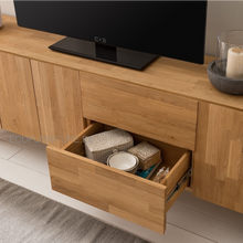 Lae piltide sirvija tammepuidust TV laud Varta 9733 õli