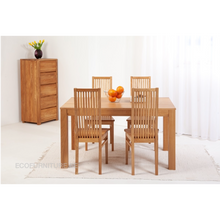 Lae piltide sirvija Söögilaud London 140x90 cm Lakitud 9237 defektiga
