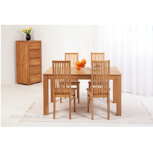 Lae piltide sirvija Söögilaud London 2 140x90 cm Lakitud 9237 UUS
