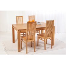 Lae piltide sirvija Söögilaud London 2 140x90 cm Lakitud 9237 UUS
