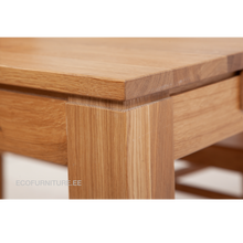 Lae piltide sirvija Söögilaud London 2 140x90 cm Lakitud 9237 UUS
