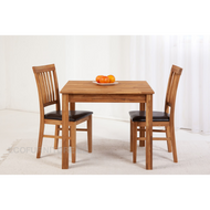 Söögilaud Lem 1 90x90 cm 9241 + 2 Ronny tooli 9162