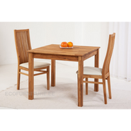 Söögilaud Lem 1 90x90 cm 9241 + 2 Sandra tooli 9130